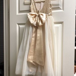Girls Sequin Dress